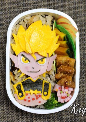 妖怪ウォッチ エンマ大王 キャラ弁-レシピのメイン写真