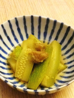 【簡単10分】ズッキーニのお浸し-レシピのメイン写真