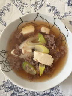 牛肉とネギのスープ-レシピのメイン写真
