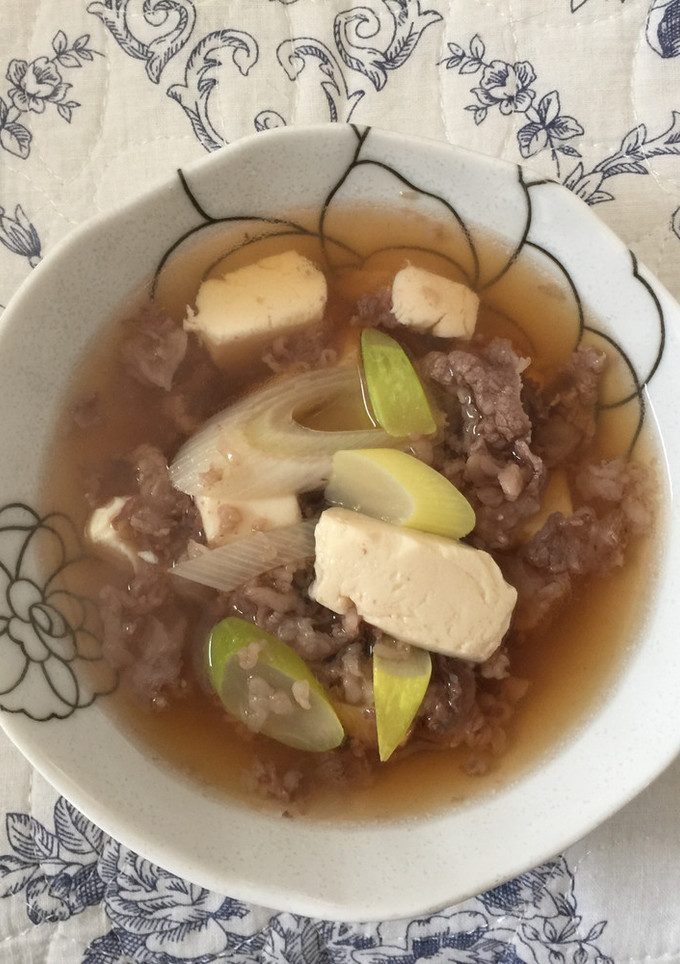 牛肉とネギのスープ-レシピのメイン写真