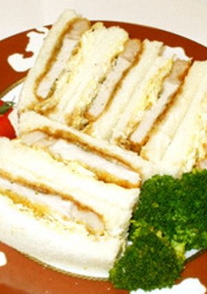 簡単!サンドイッチ♪カツサンド・お弁当に-レシピのメイン写真