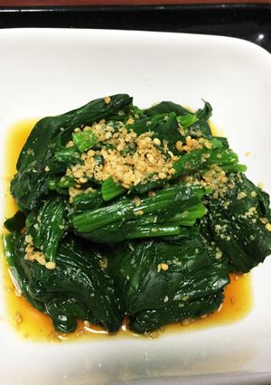 大学生が作るほうれん草のおひたし-レシピのメイン写真