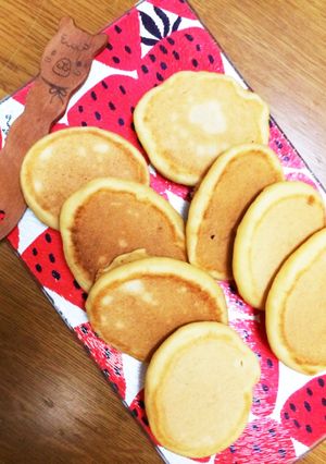 豆腐で作るわりと厚みのあるミニパンケーキ-レシピのメイン写真