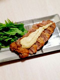 簡単☆美味☆豚肉の柚子胡椒マヨソース-レシピのメイン写真