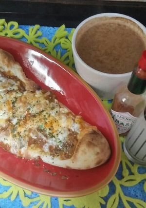 ナンをリメイク➡キーマ♥ピザに♥-レシピのメイン写真