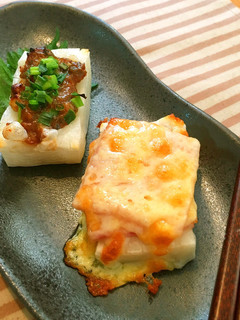朝餅に◎ベーコンチーズ&ねぎ味噌もち-レシピのメイン写真