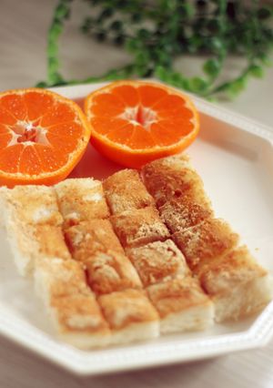 幼児食☆きな粉トースト-レシピのメイン写真