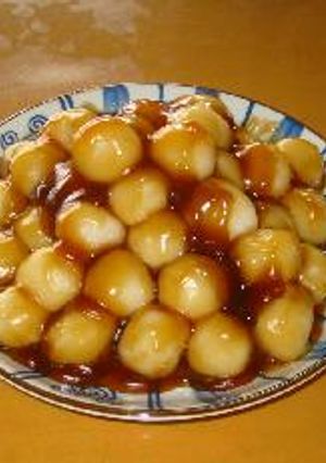 餅粉で作る☆もちもちっ☆みたらし団子-レシピのメイン写真