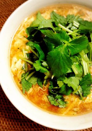 * かき玉あんかけ醤油ラーメン *-レシピのメイン写真
