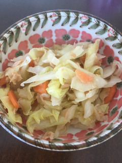 キャベツとツナの煮浸し 梅風味-レシピのメイン写真