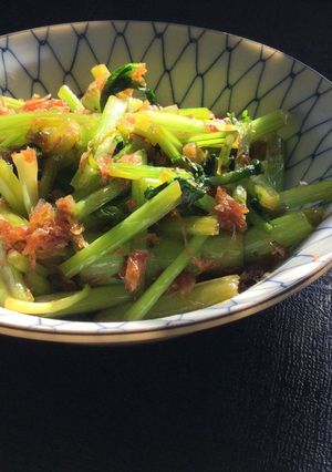 簡単！かぶの葉のおかか炒め-レシピのメイン写真