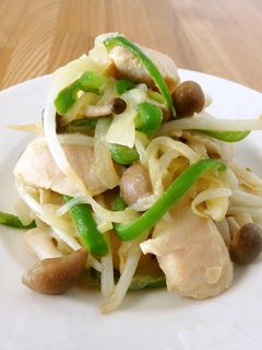 鶏ささみの味噌漬け野菜炒め-レシピのメイン写真