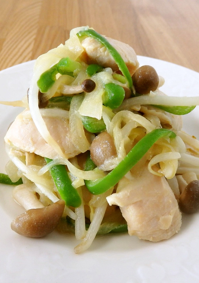 鶏ささみの味噌漬け野菜炒め-レシピのメイン写真