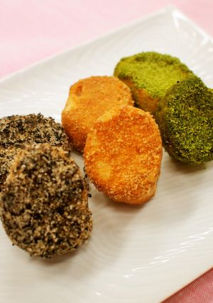 三色きなこ麩-レシピのメイン写真