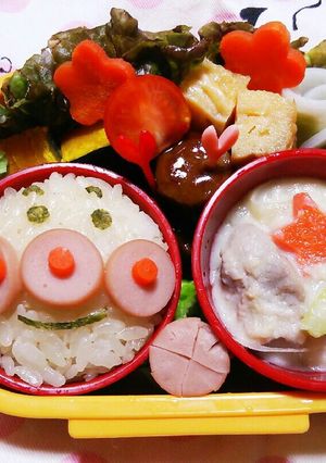＊カップで簡単アンパンマン弁当＊-レシピのメイン写真