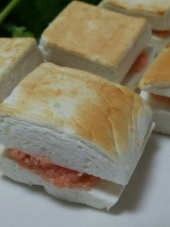 コロコロはんぺん明太マヨのはさみ焼き♪-レシピのメイン写真