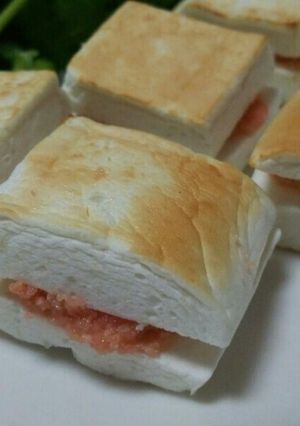 コロコロはんぺん明太マヨのはさみ焼き♪-レシピのメイン写真