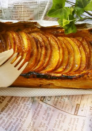 簡単！スライスリンゴパイ♪-レシピのメイン写真