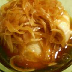 รูปของ 新玉ねぎドレッシング　豆腐にどうぞ♪