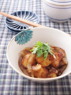 じゃが芋と玉ねぎのオイスターソース炒め-レシピのメイン写真