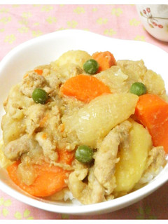 肉じゃが丼~柚子胡椒風味-レシピのメイン写真