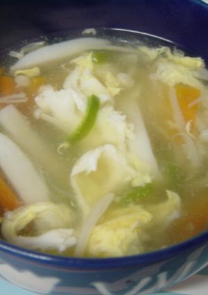 野菜とマロニーのトロトロコンソメスープ♪-レシピのメイン写真