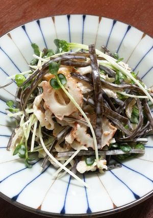 簡単！だし昆布と切り干し大根のサラダ-レシピのメイン写真