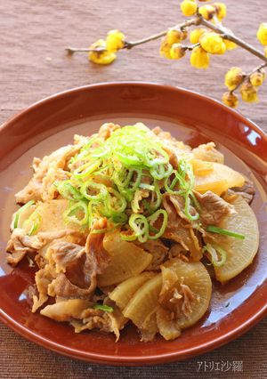 節約＆ボリューム満点✿豚肉と大根の炒め煮-レシピのメイン写真