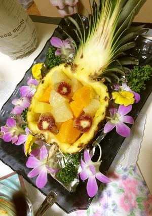 豪華なパインボート-レシピのメイン写真