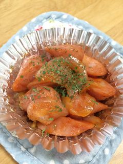 お弁当に♫ウインナーと玉ねぎのケチャ炒め-レシピのメイン写真