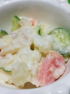 節約♪おでんリメイクでポテトサラダ-レシピのメイン写真