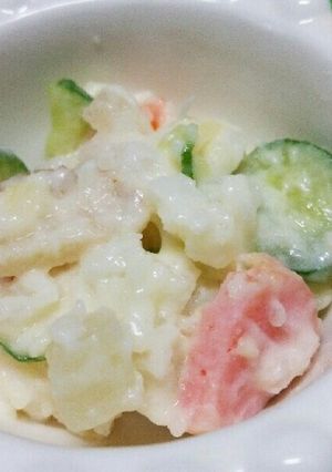節約♪おでんリメイクでポテトサラダ-レシピのメイン写真