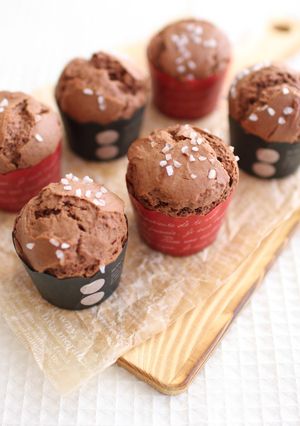 簡単!30分!塩チョコマフィン-レシピのメイン写真
