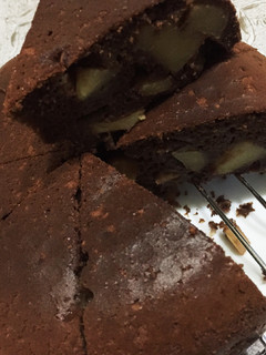 簡単りんごとチョコのケーキ(`・ω・´)-レシピのメイン写真