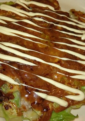 たこ焼き粉でお好み焼き！-レシピのメイン写真