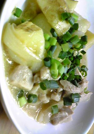 トロ〜リ☆新じゃがと鳥肉のとろりん煮物-レシピのメイン写真