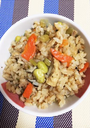 大根の葉っぱ炊き込みご飯-レシピのメイン写真