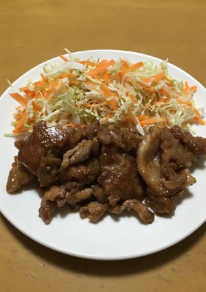 超簡単！意外にあっさり？生姜焼き-レシピのメイン写真