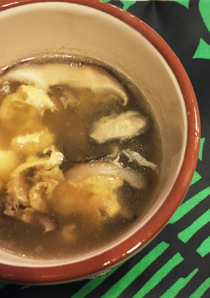 簡単ー♪椎茸と卵の中華スープ-レシピのメイン写真