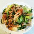 豚肉とチンゲン菜の塩麹炒め