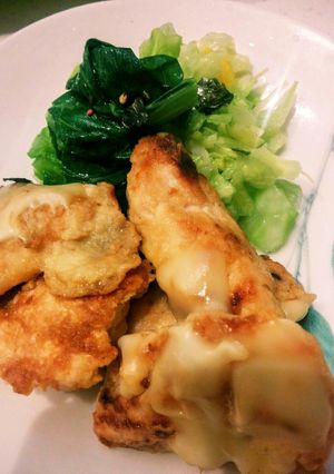 【節約】鶏胸肉チーズピカタ照り焼き風-レシピのメイン写真