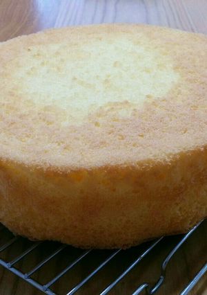 材料3つ!!簡単!!!スポンジケーキ✩-レシピのメイン写真