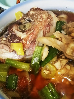 鯛アラ煮付け-レシピのメイン写真
