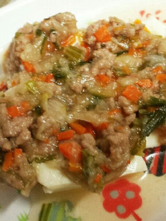 離乳食に☆豆腐の野菜あんかけ-レシピのメイン写真