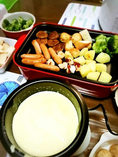 チーズフォンデュ~たこ焼きもいかが♪-レシピのメイン写真