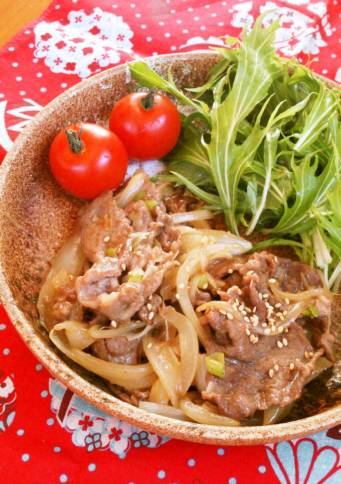 簡単節約☆豚コマの葱塩だれ炒め。-レシピのメイン写真