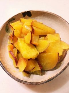 リンゴとサツマイモのレモンバター煮♪-レシピのメイン写真