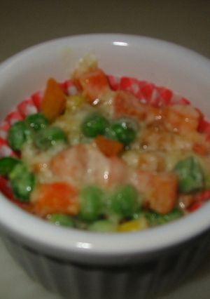 忙しい朝に☆お弁当用冷凍野菜のチーズ焼き-レシピのメイン写真