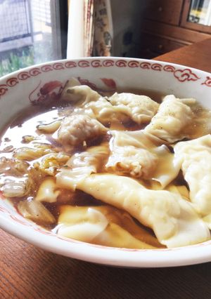 ラーメン入れちゃったワンタン-レシピのメイン写真