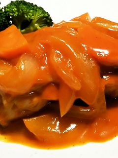 鶏もも肉のトマトケチャップ煮込み-レシピのメイン写真